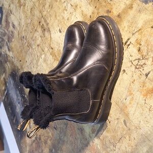 Dr. Martens Black Leather Boots